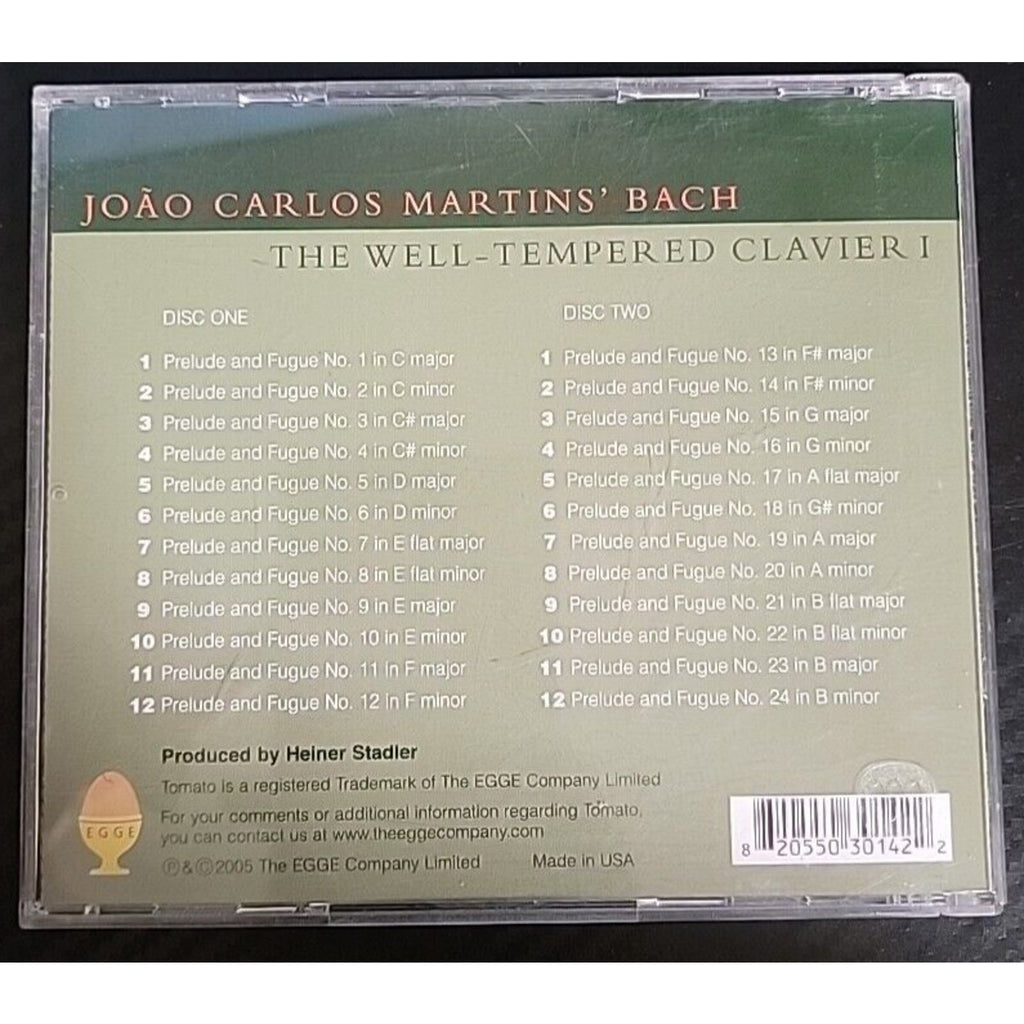 VARIOUS ARTISTS, Bach: Well-Tempered Clavier, (CD)