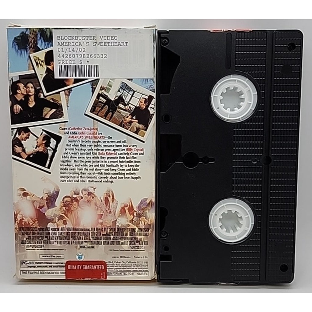America's Sweethearts (VHS, 2001)