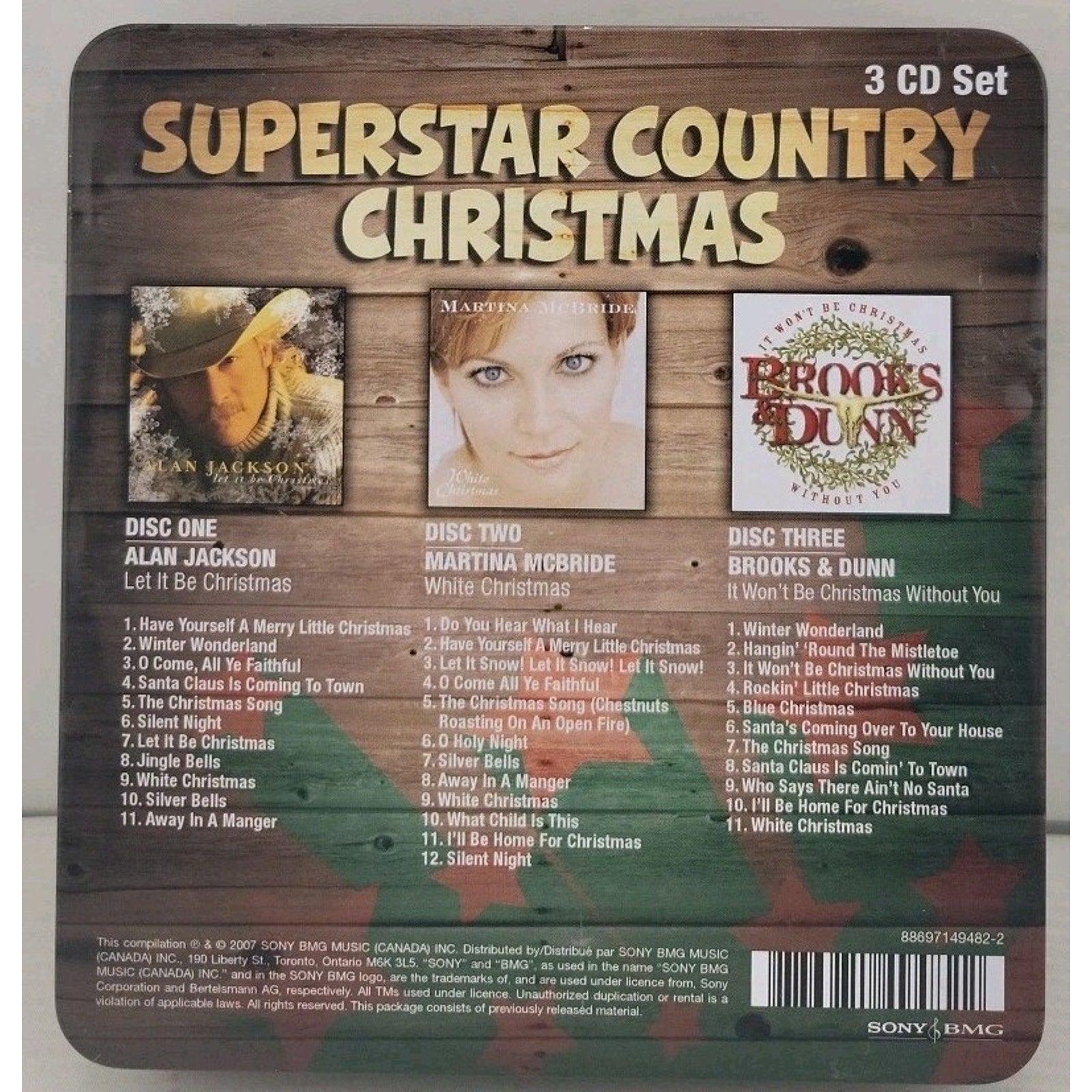 Superstar Country Christmas by Superstar Country Christmas (CD, 2009)