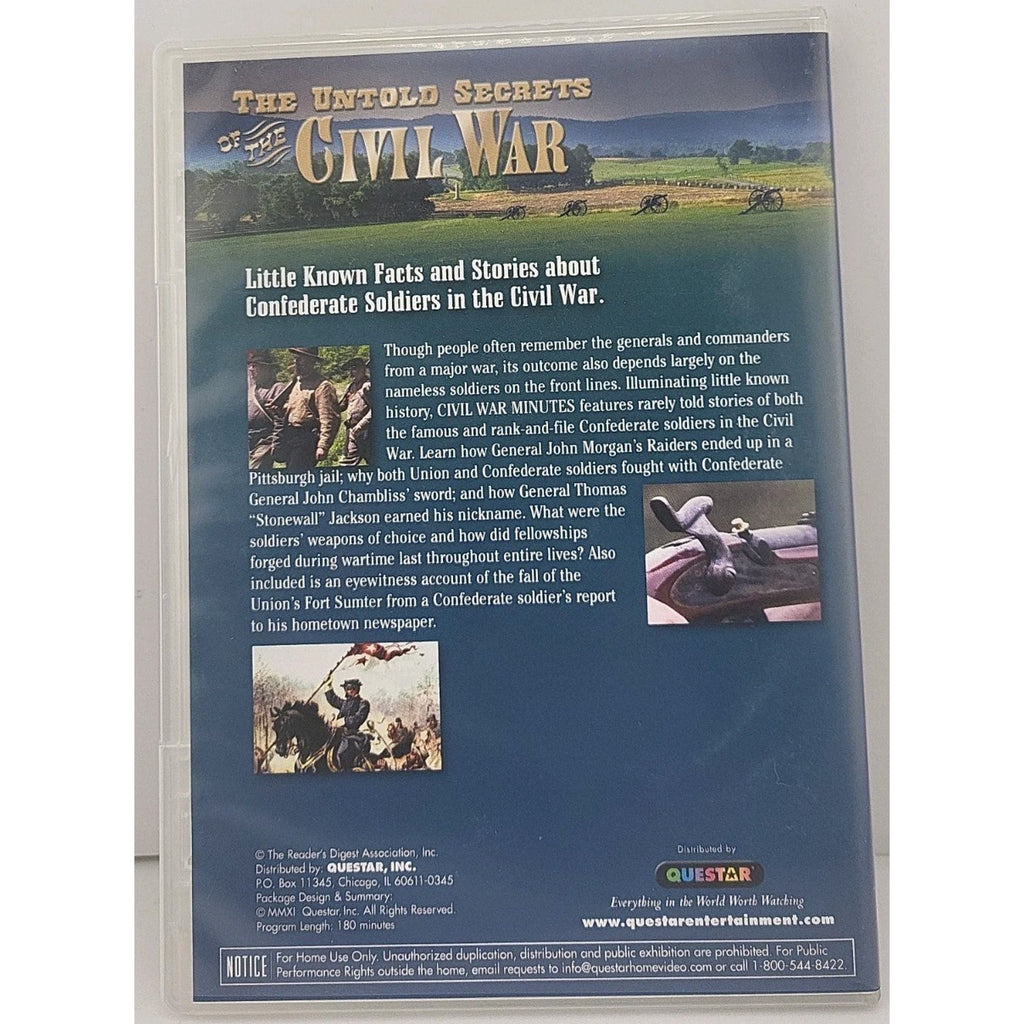 The Untold Secrets of the Civil War (DVD, 2011, 6-Disc Set)