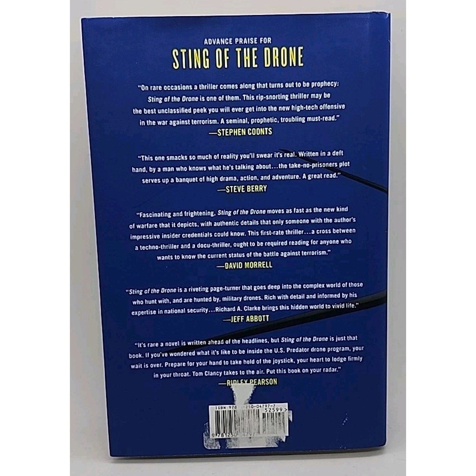 Sting of the Drone by Richard A. Clarke (2014, Hardcover)