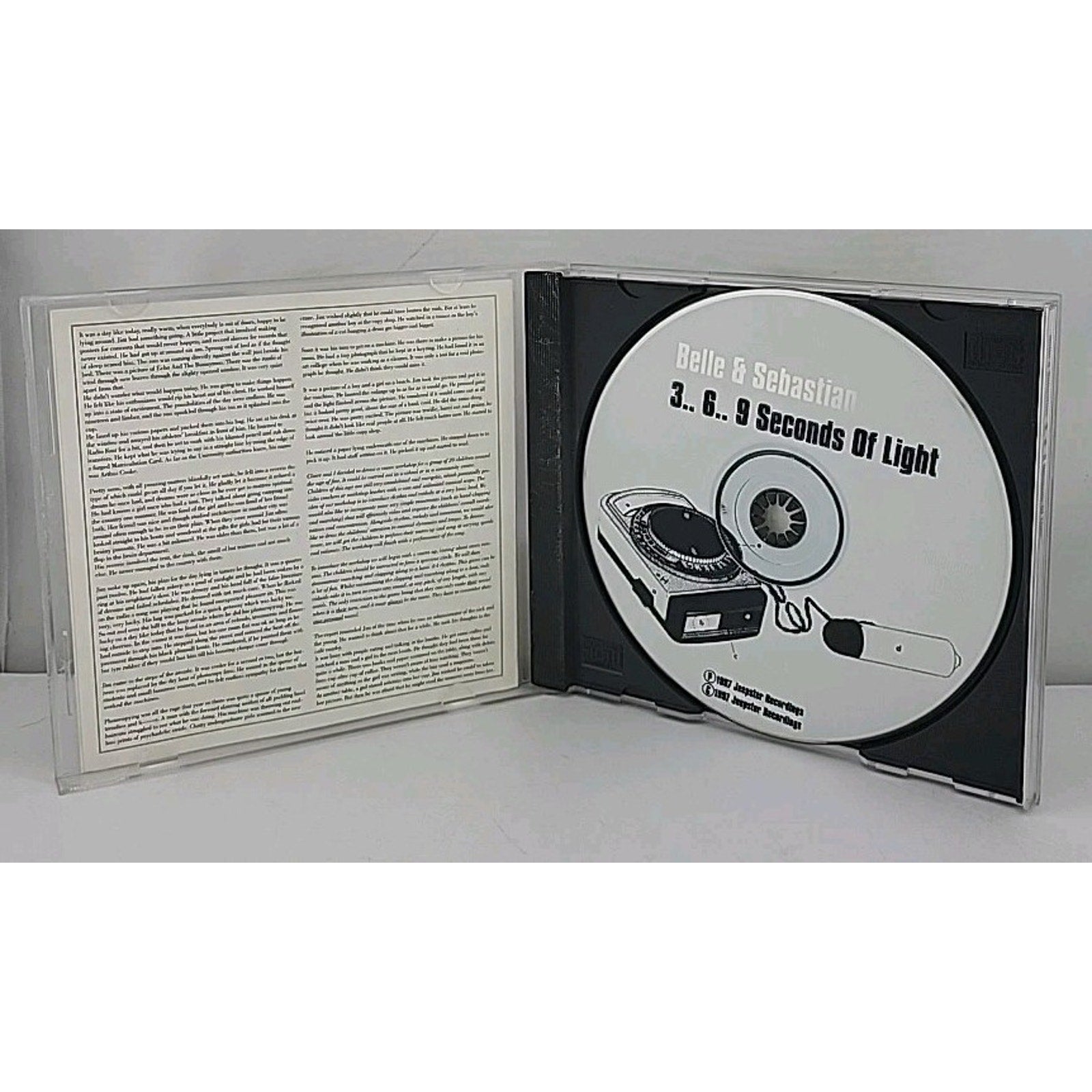 Belle & Sebastian 3.6.9 Seconds Of Light UK EP CD (Jan-1998, Jeepster)