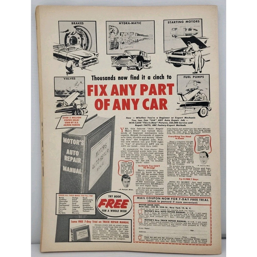 Cars - The Automotive Magazine - May 1961 - Vol. 3 No. 2