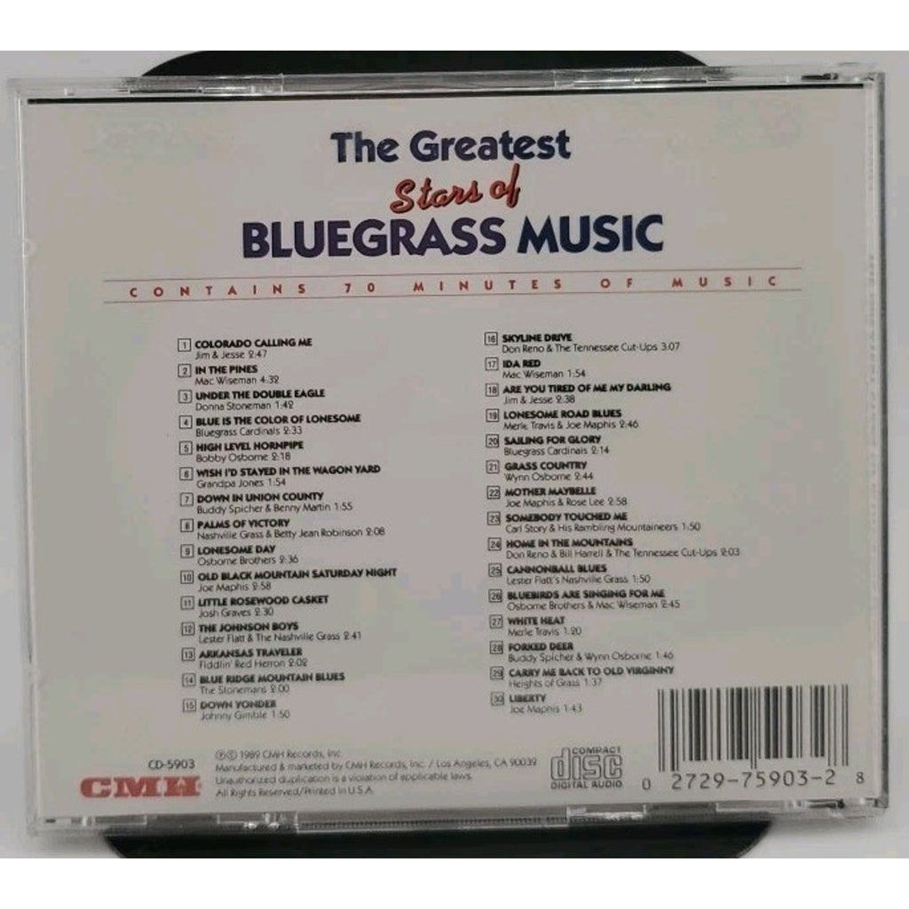 Stars of Bluegrass Music by Various (CD, 1995)
