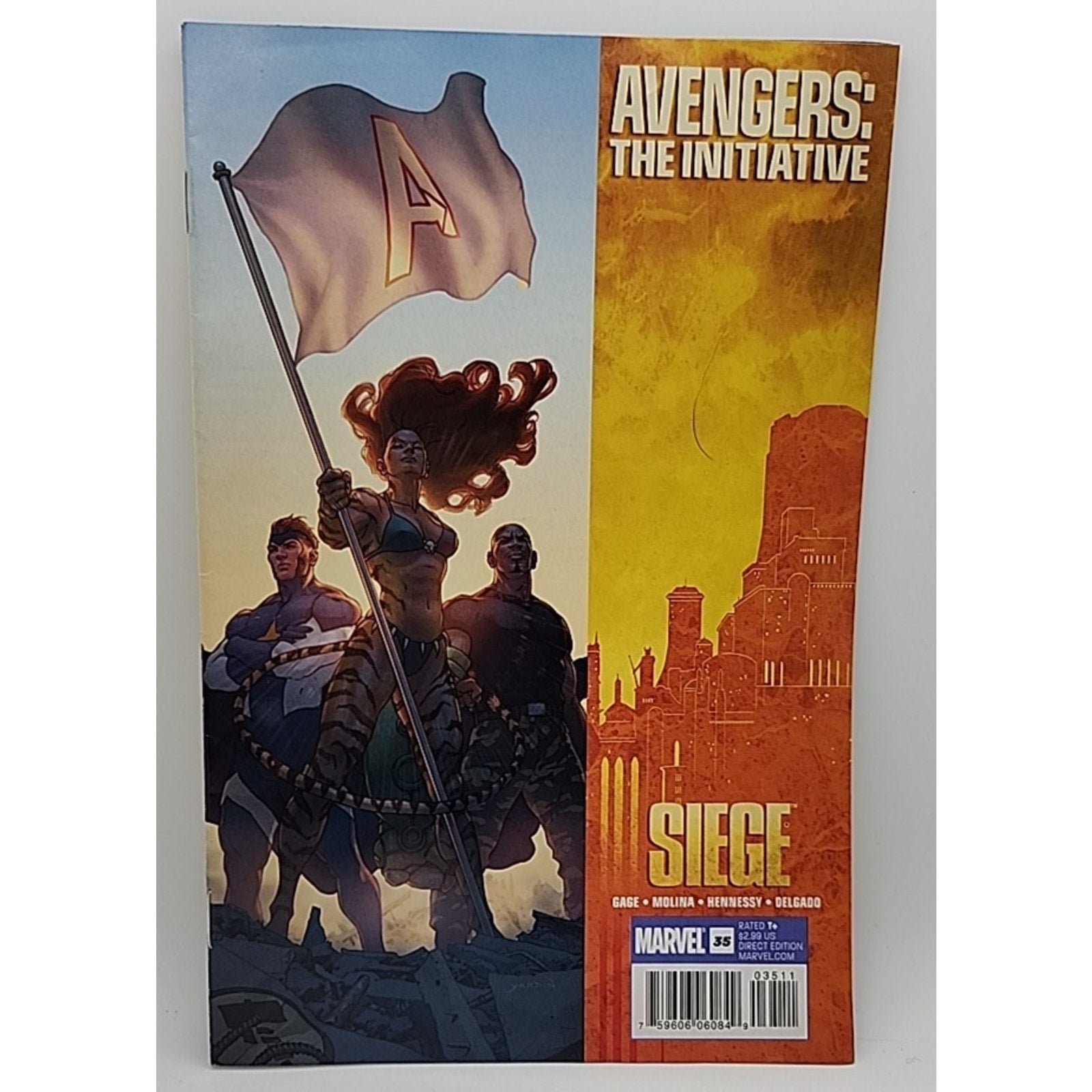 Avengers The Initiative No. 35 Marvel Comics June 2010 Siege