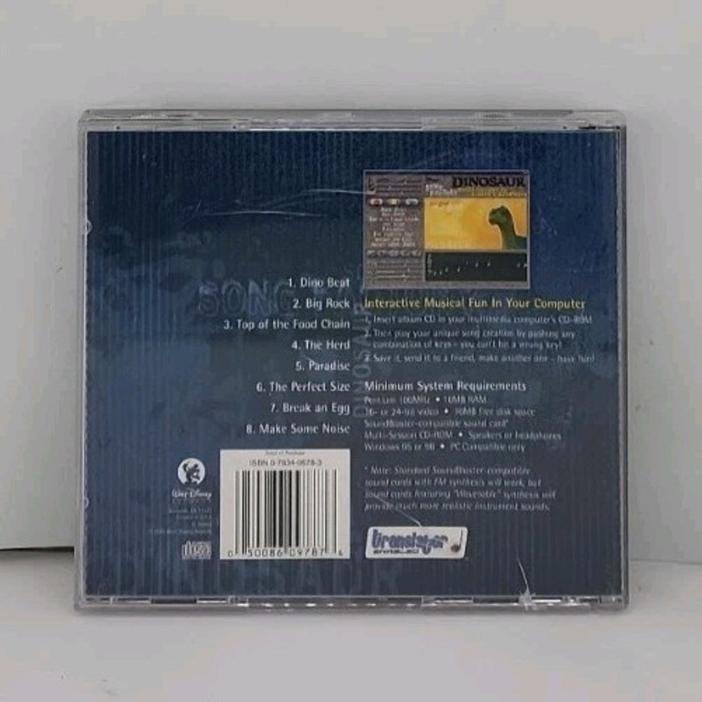 Disney's Song Factory: Dinosaur by Disney (CD, May-2000, Disney)