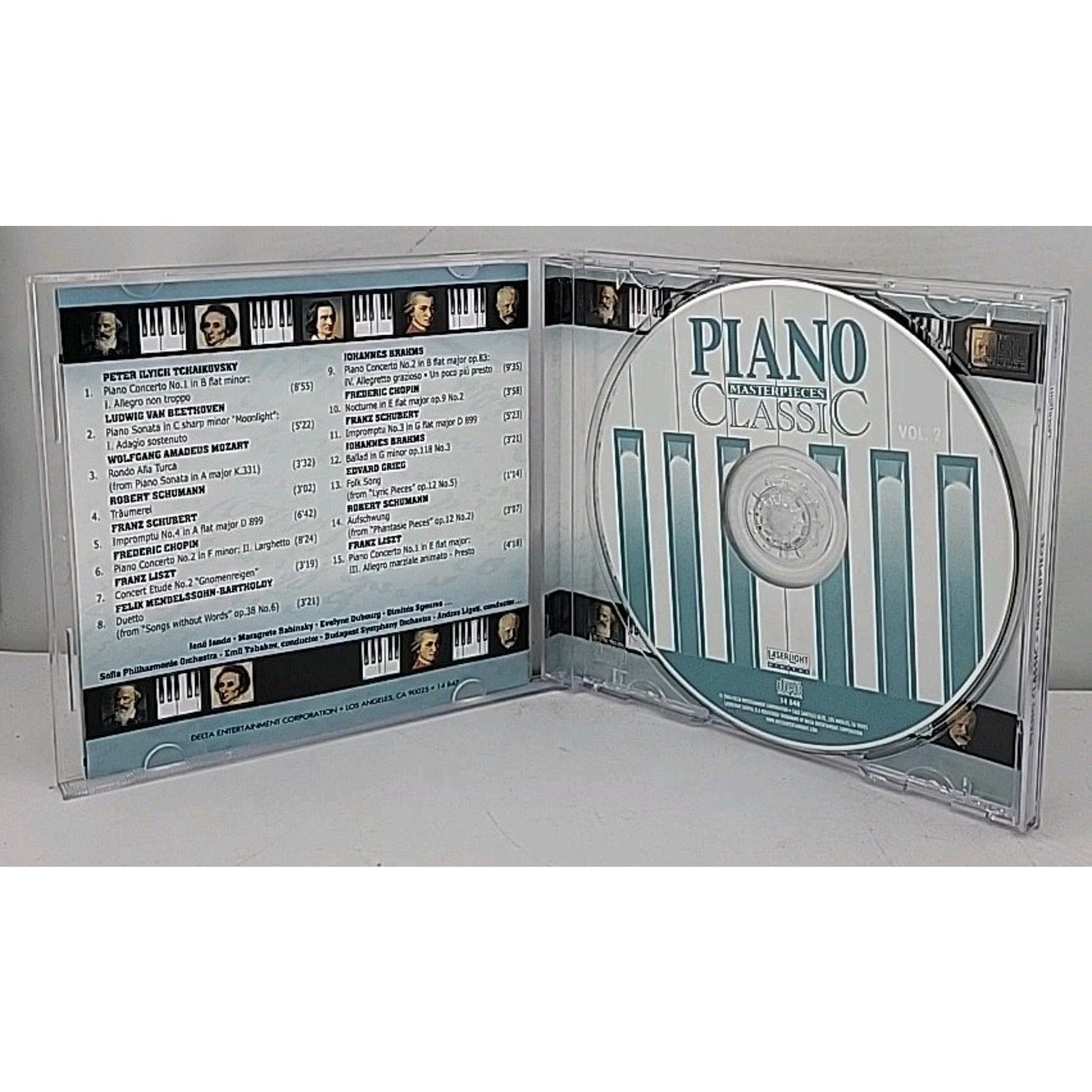 Masterpieces by Piano Classics (CD, 2001)