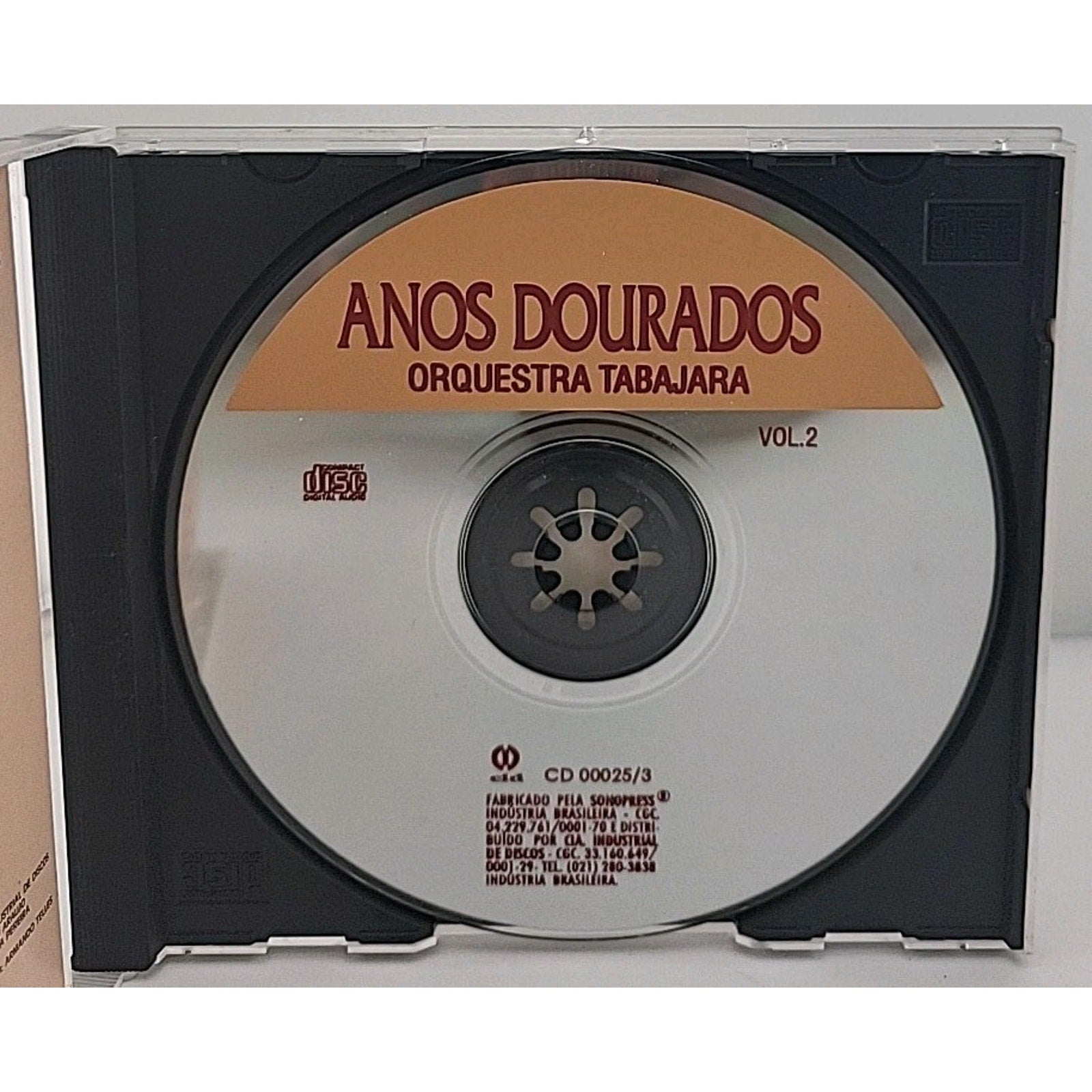 Anos Dourados, Vol. 2 by Orquestra Tabajara (CD, Sep-1998, Cid)