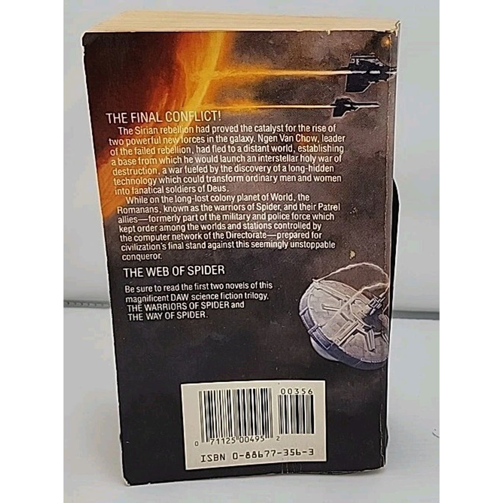Web of Spider by W. Michael Gear (1989, Paperback)