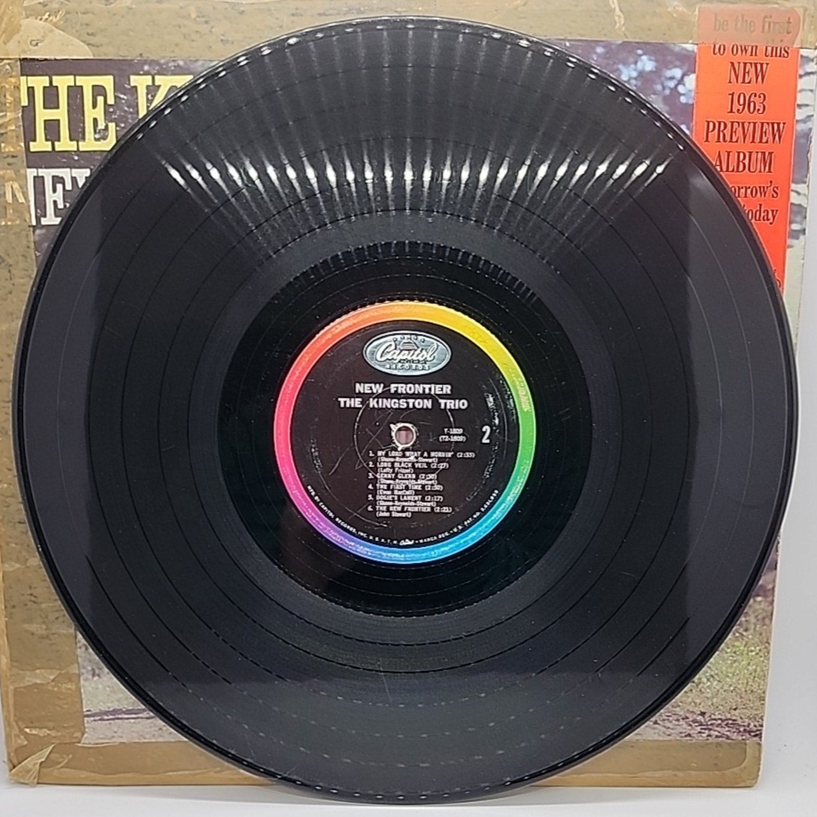 The Kingston Trio New Frontier Capitol T-1809 (Record)