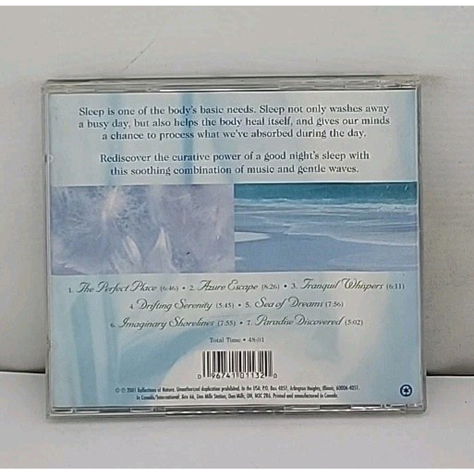 Sleep [Reflections of Nature] by Sandro Mancino (CD, 2001, Reflections of...