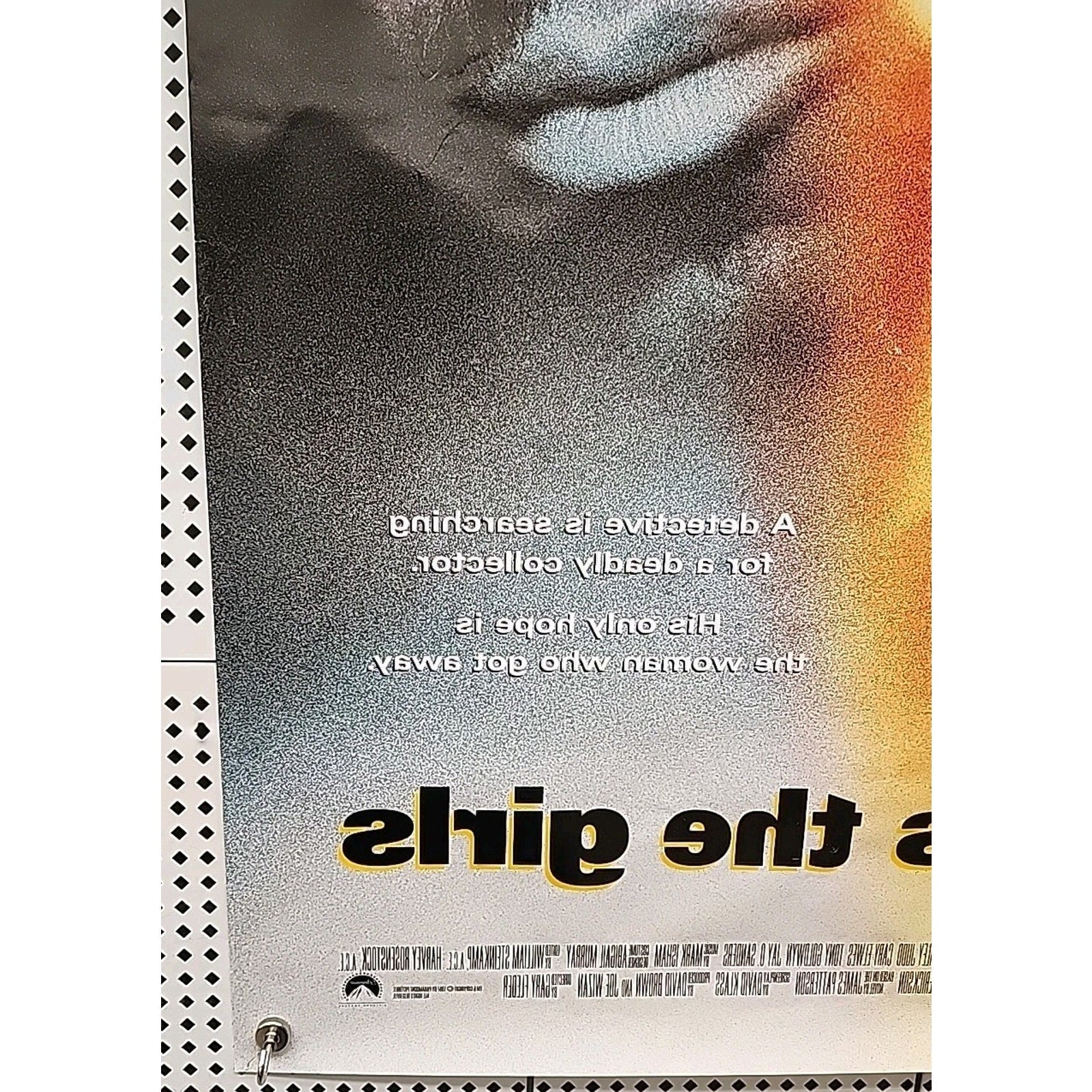 Kiss The Girls Movie (1997) 27x41 Official Double-Sided Movie Poster