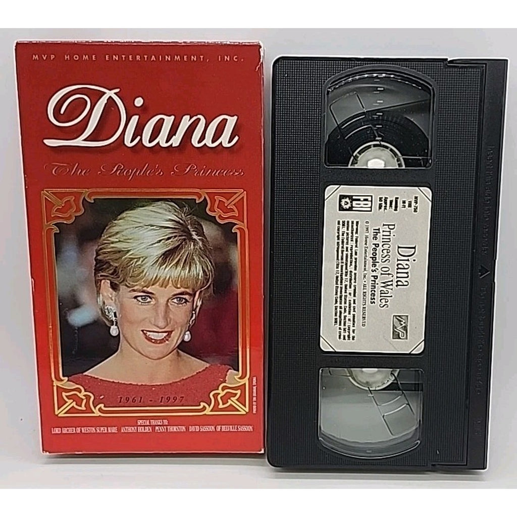 Diana: The Peoples Princess (VHS, 1997)