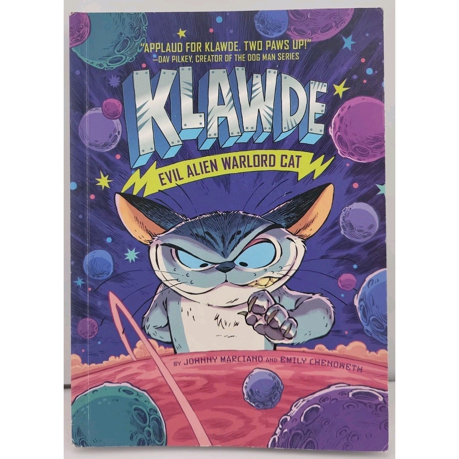 Klawde: Evil Alien Warlord Cat #1 by Emily Chenoweth and Johnny Marciano (2020,