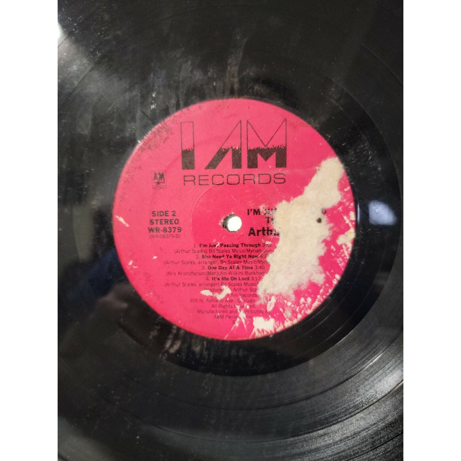 Arthur Scales - I'm Just Passing Through (Vinyl)