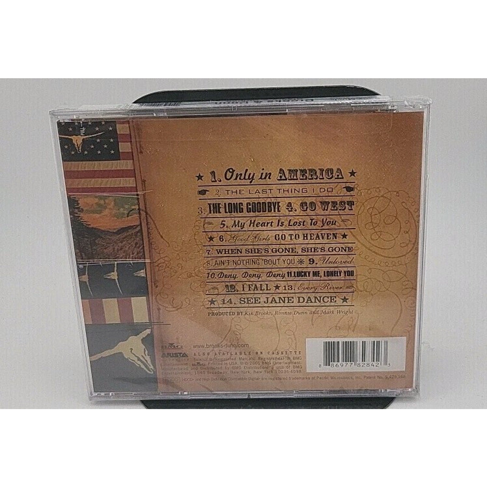 Steers & Stripes by Brooks & Dunn (CD, 2001) *Brand New*