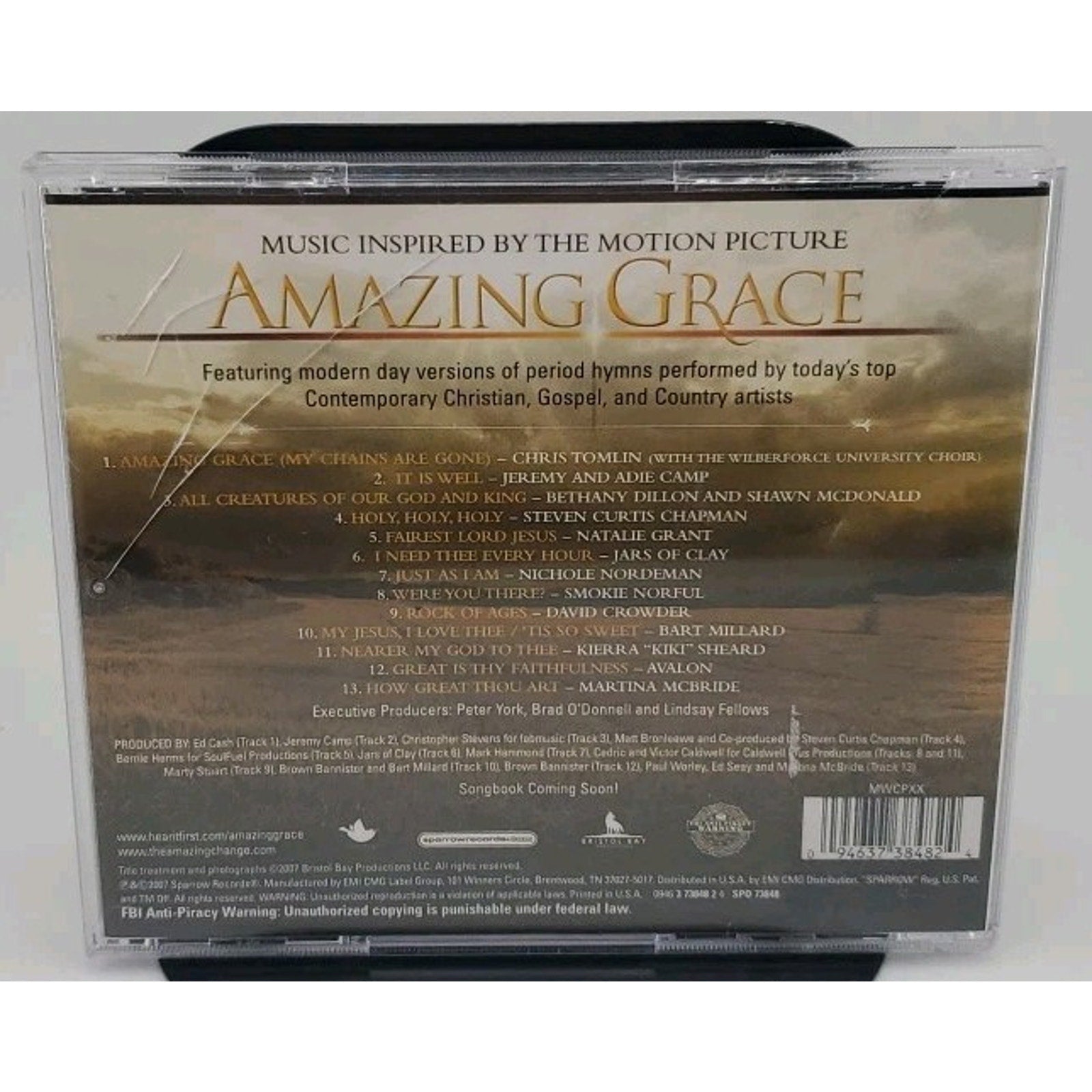 Amazing Grace / O.S.T. by Various (CD, 2007)
