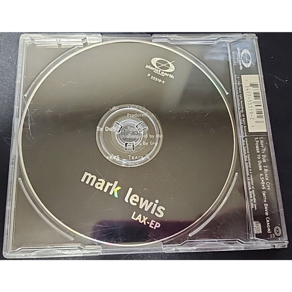 Lax [EP] [EP] by Mark Lewis (CD, Apr-1994, Planet Earth Recordings)