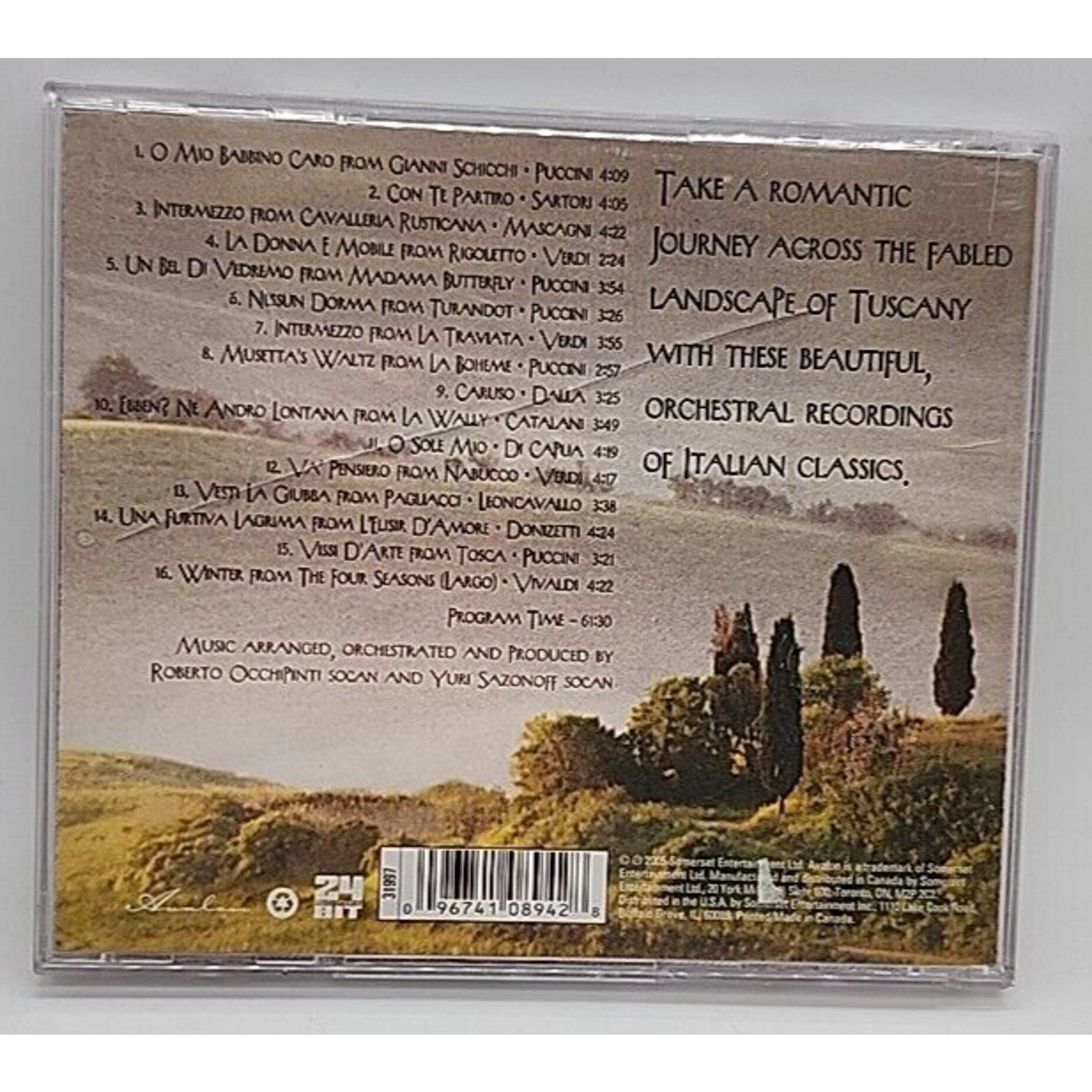 Tuscany-Romantic Journey by Various (CD, 2005)