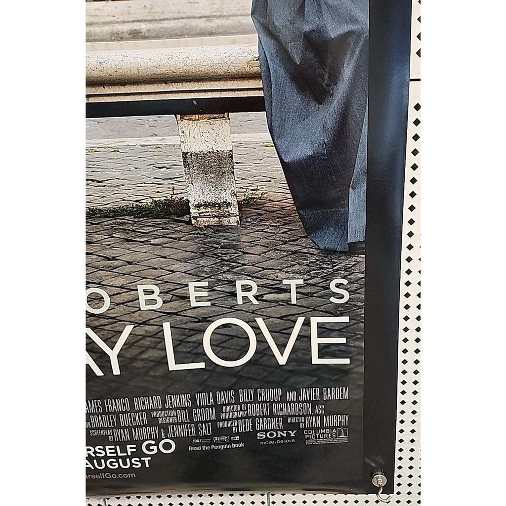 Eat Pray Love Original 27x40 D/S Movie Poster 2010