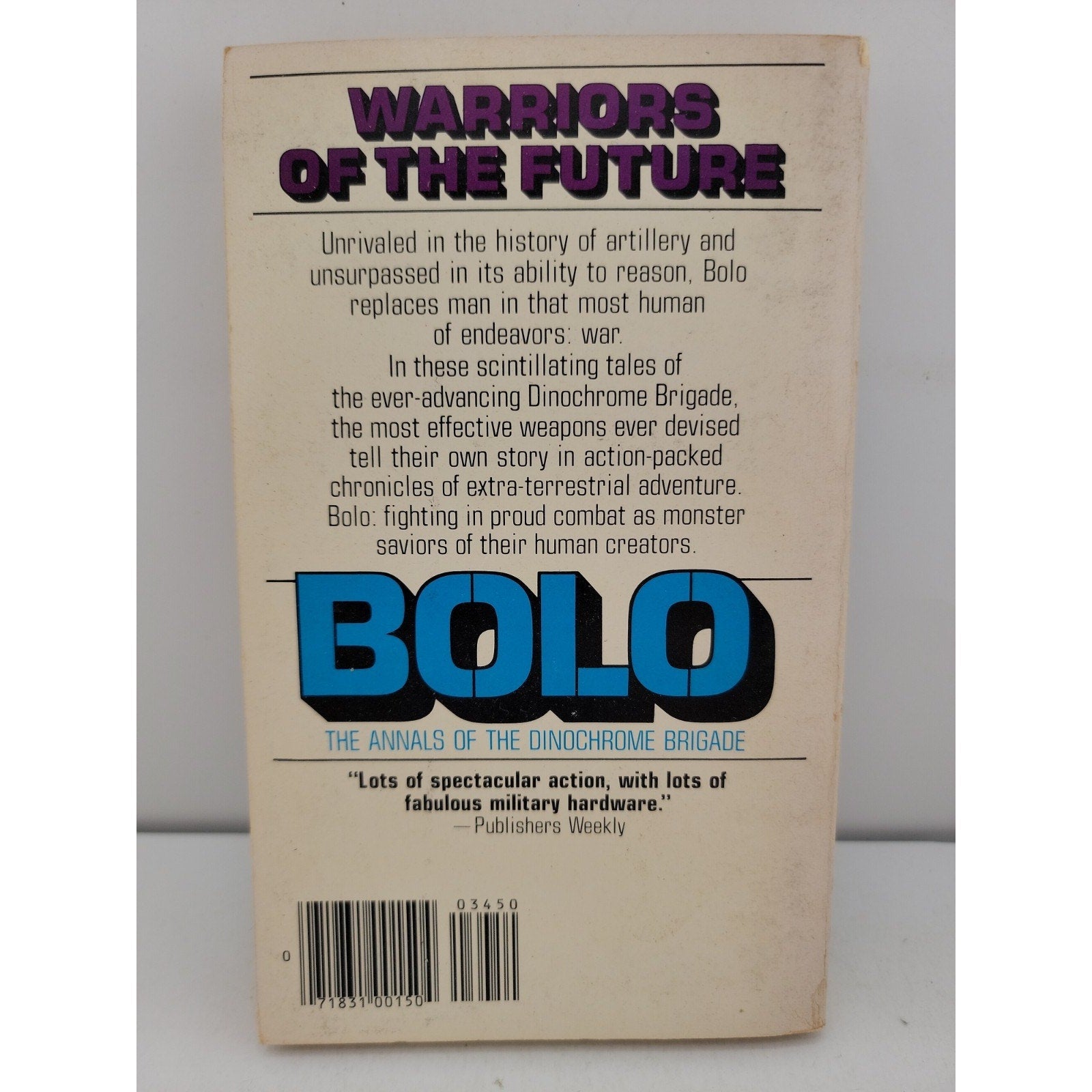 Bolo The Annals of the Dinochrome Brigade Keith Laumer 1977 Berkley 1st Ed PB