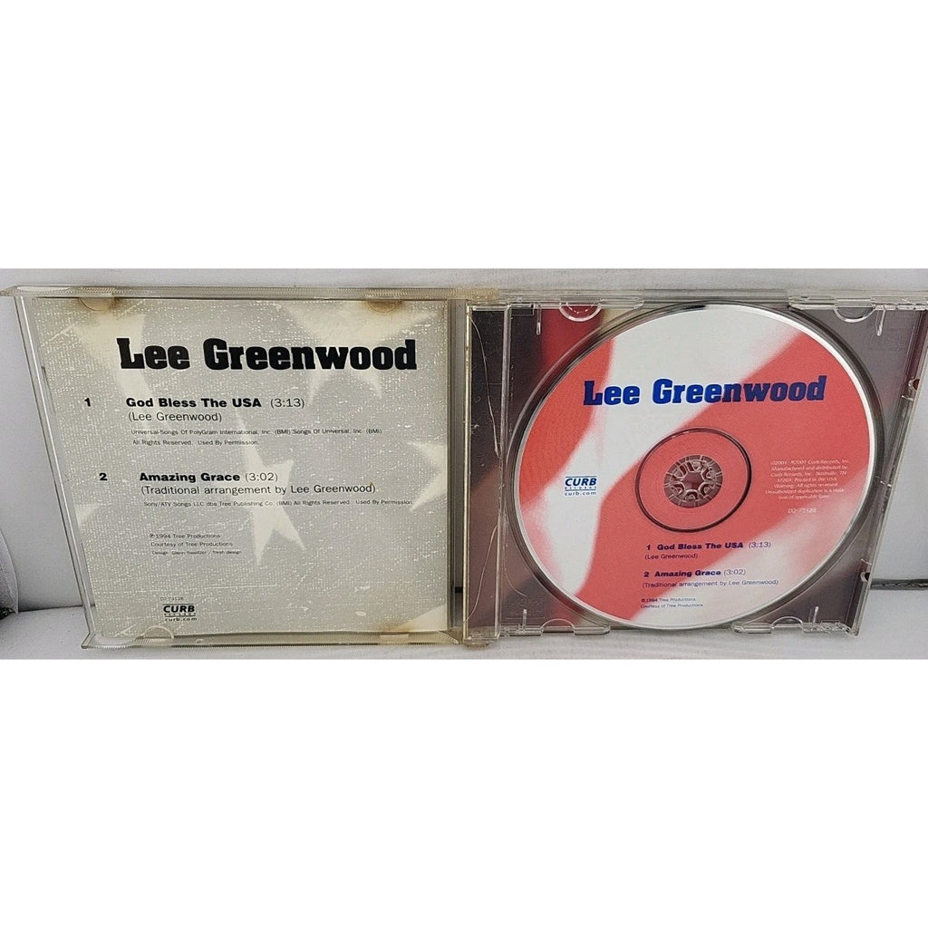 God Bless the USA by Lee Greenwood (CD Single, 2001)