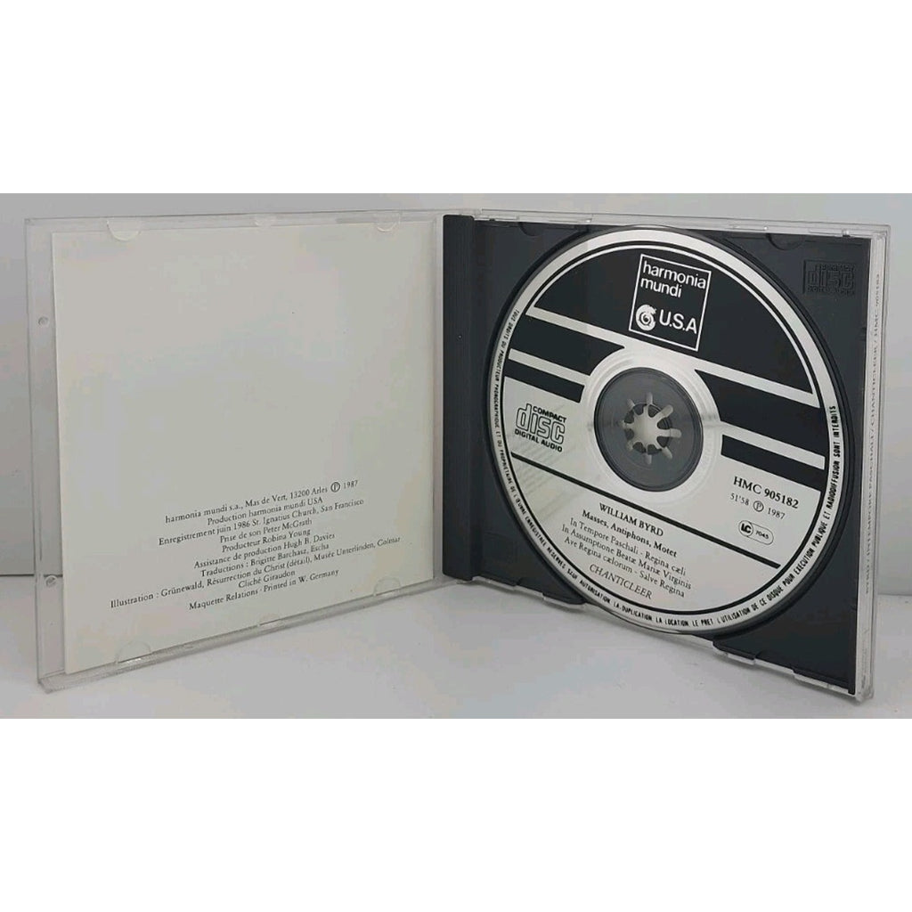 Byrd: Missa In Tempore Paschali (CD, Jan-1993, Harmonia Mundi (Distributor))