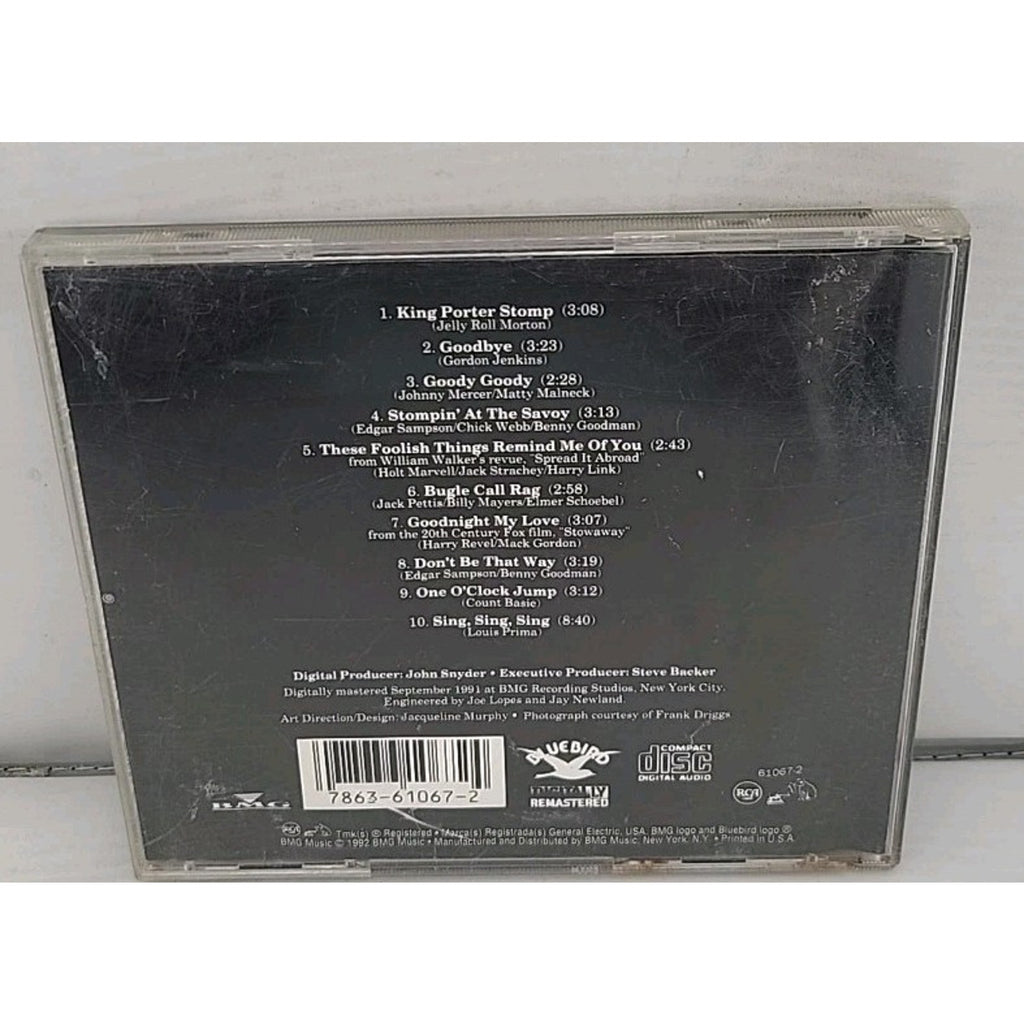 Stompin' at the Savoy by Benny Goodman (CD, 1992)