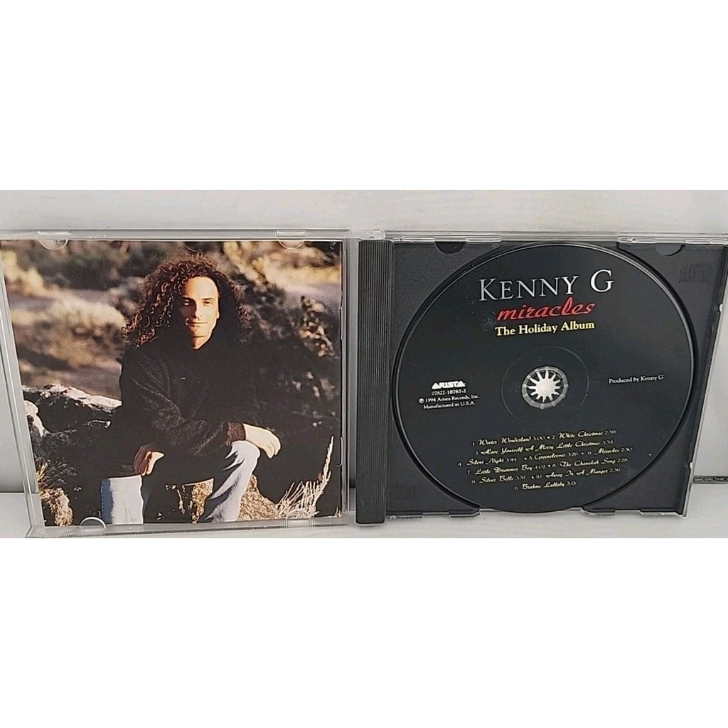 Miracles-Holiday Album by Kenny G (CD, 1994)