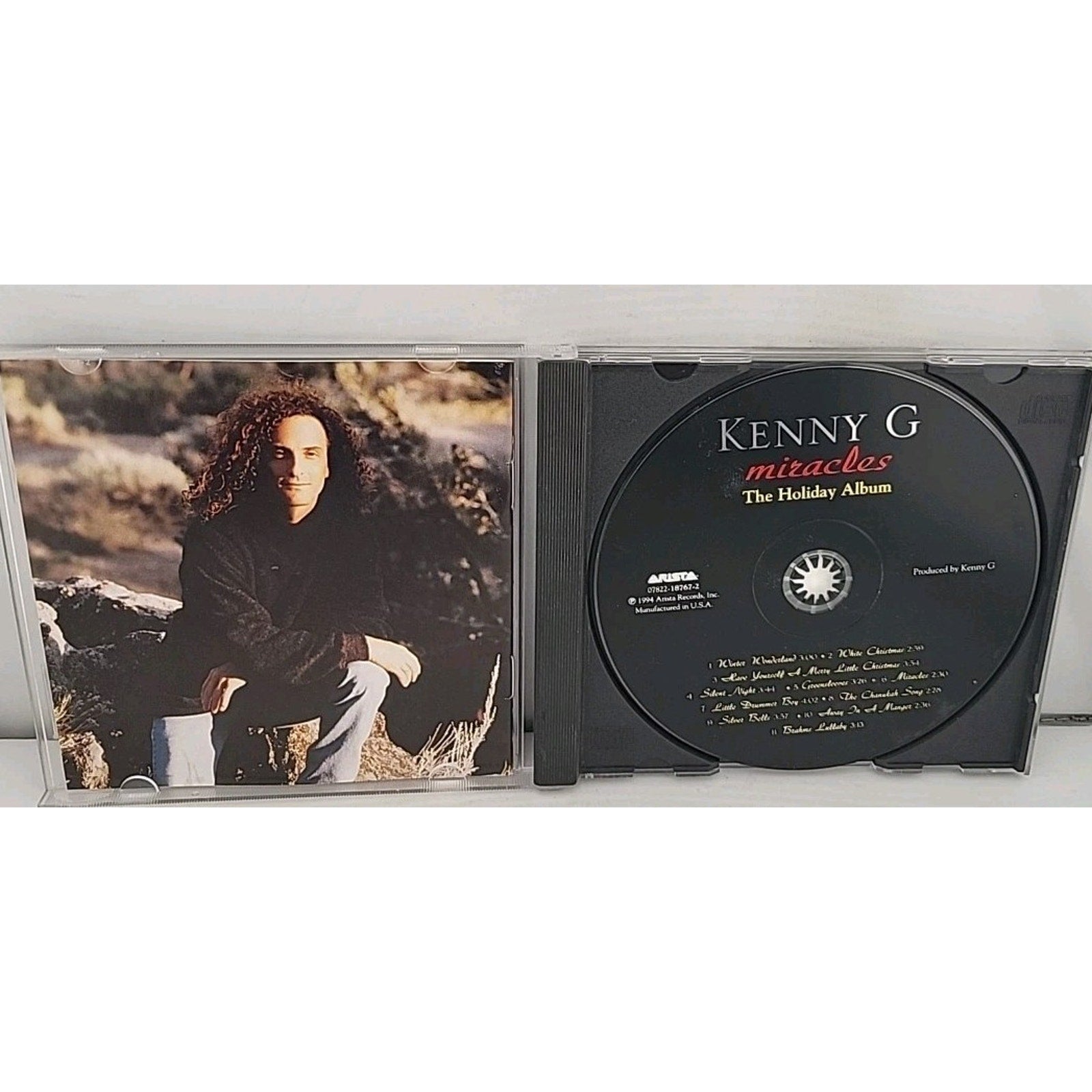 Miracles-Holiday Album by Kenny G (CD, 1994)