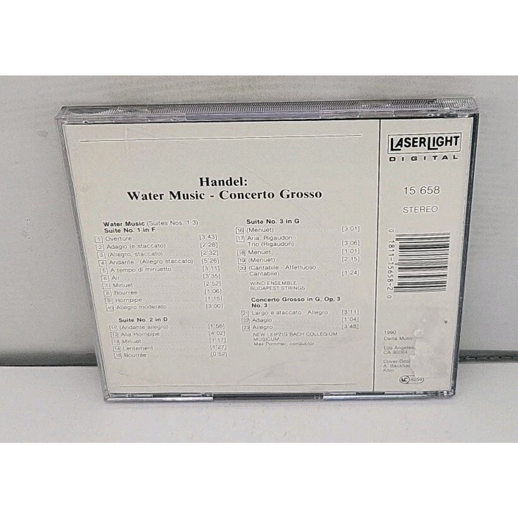 Water Music/Con Grosso by Les Lunes Du Cousin Jacques (CD, 1990)