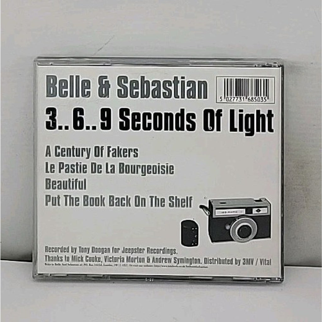 Belle & Sebastian 3.6.9 Seconds Of Light UK EP CD (Jan-1998, Jeepster)