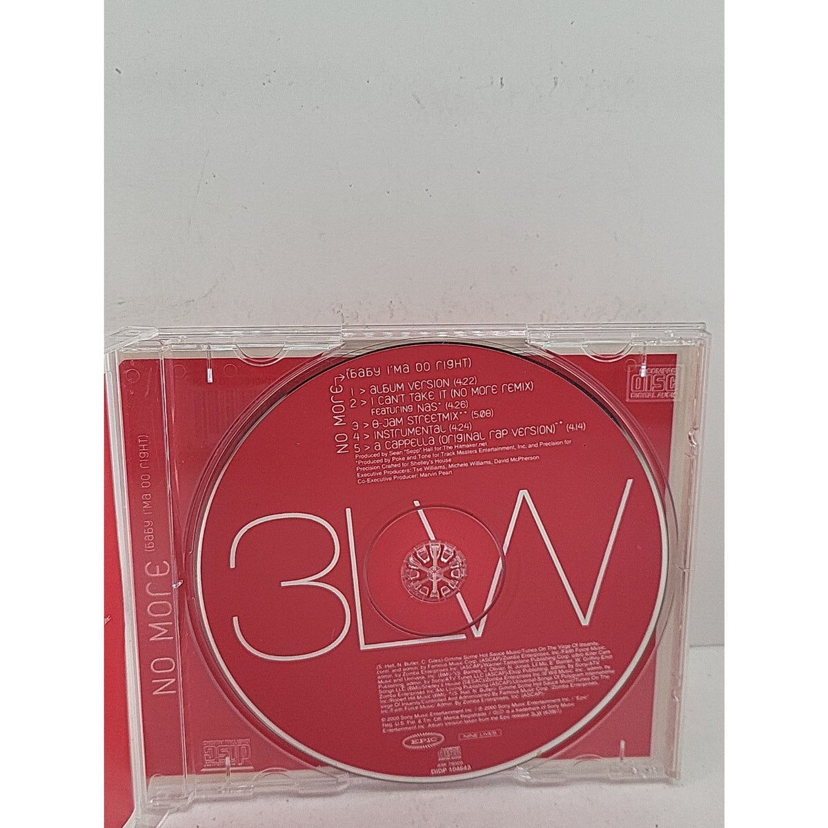 No more (Baby I'ma Do Right) by 3lw (Cd5 Maxi-Single, 2001)