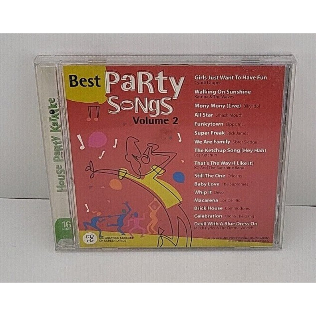 Best Party Songs Volume 2 - House Party Karaoke CD