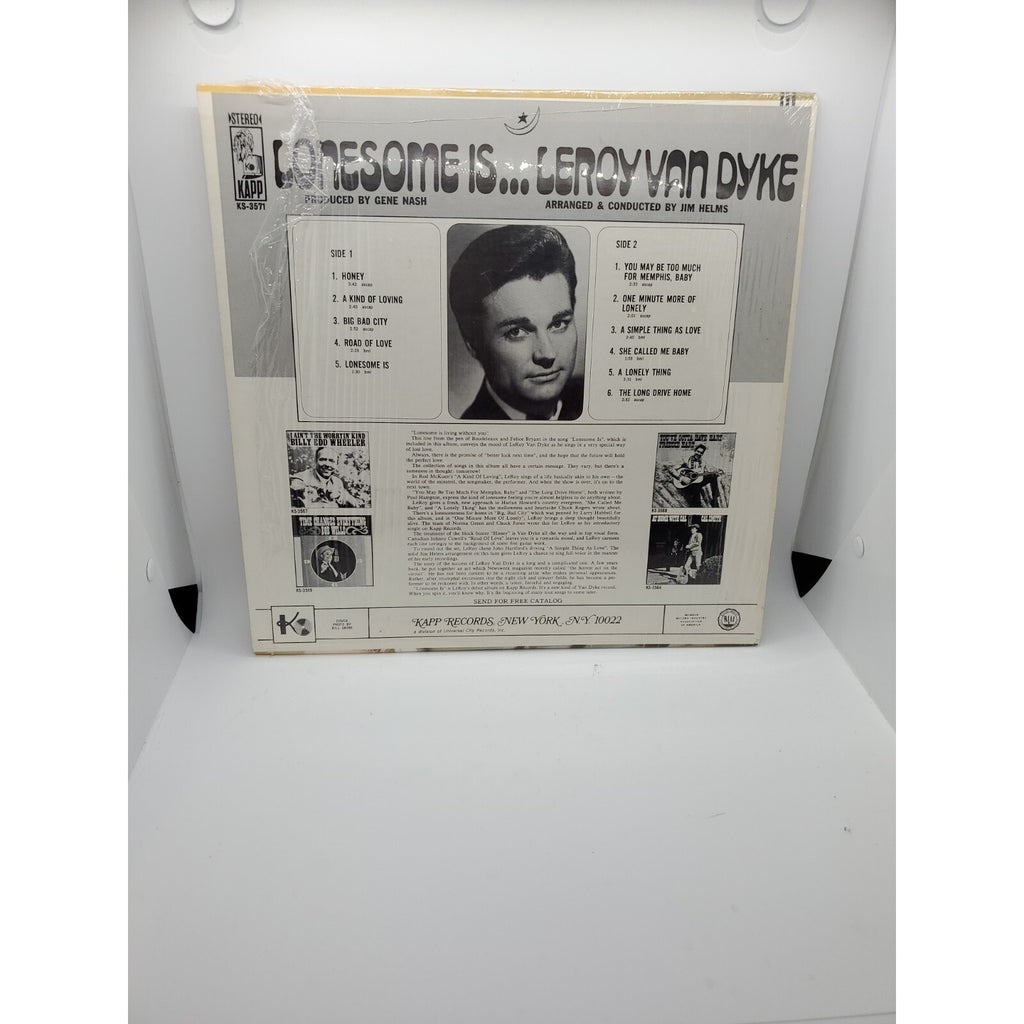 Lonesome Is...Leroy Van Dyke (Record)