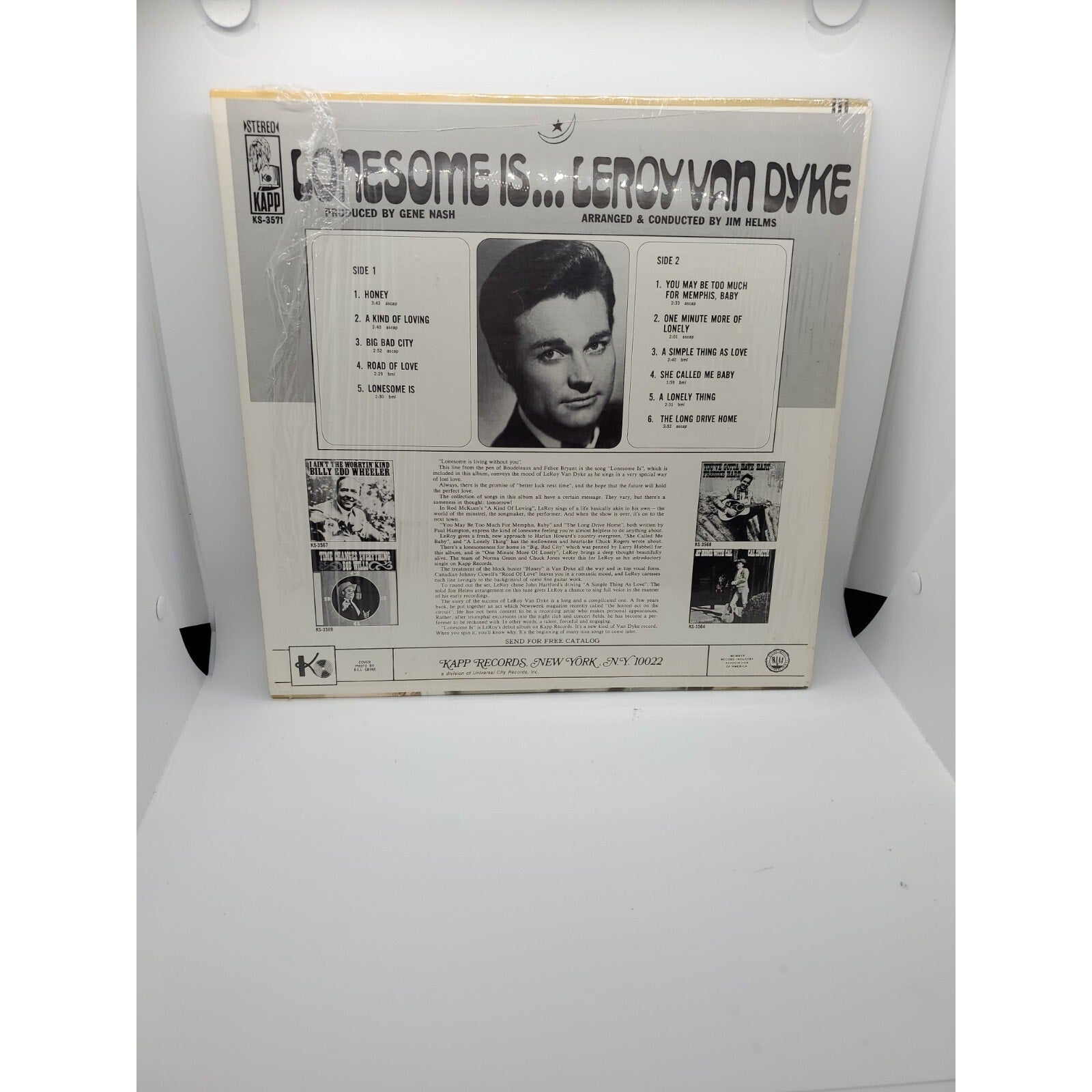 Lonesome Is...Leroy Van Dyke (Record)