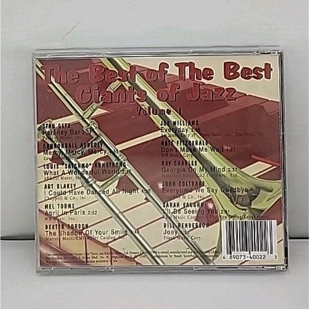 Best of the Best: Giants of Jazz, Vol. 1 by Various Artists (CD) *Brand New*