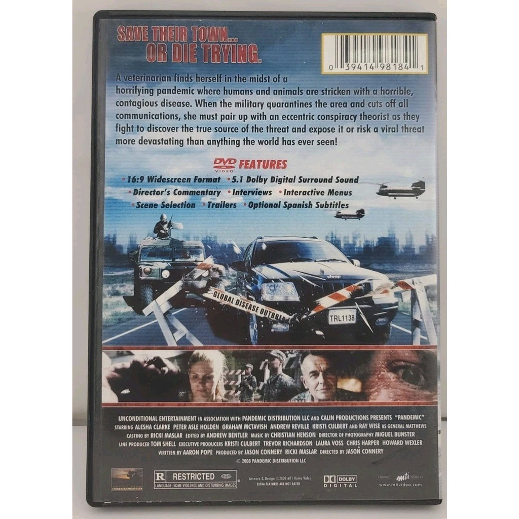 Pandemic (DVD,1999)