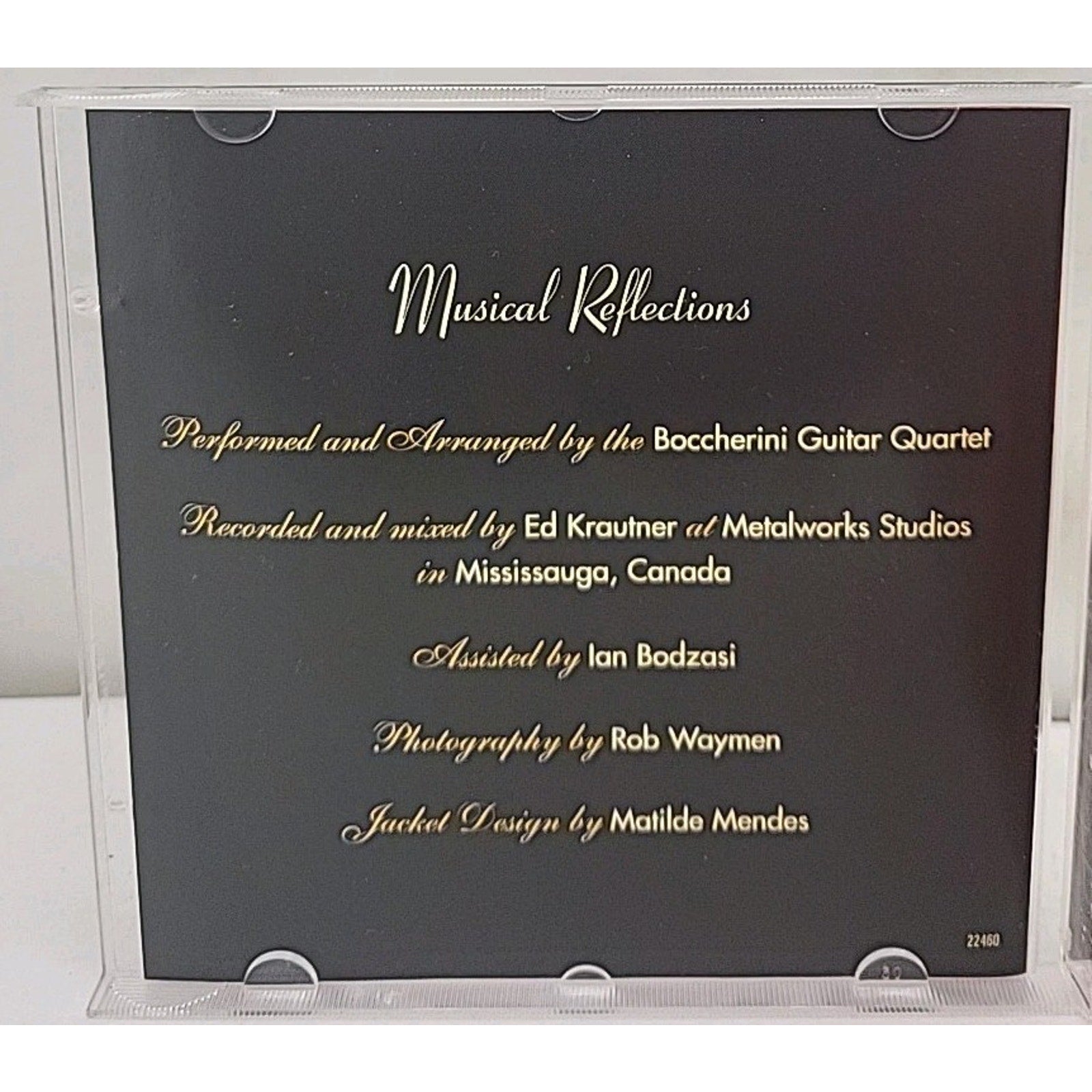 Classical Guitar - Audio CD By The Boccherini Guitar Quartet