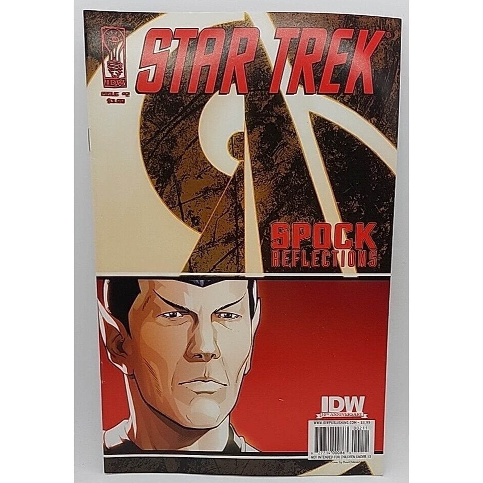 Star Trek Comic - Spock Reflections - #2 - IDW 10th Anniversary