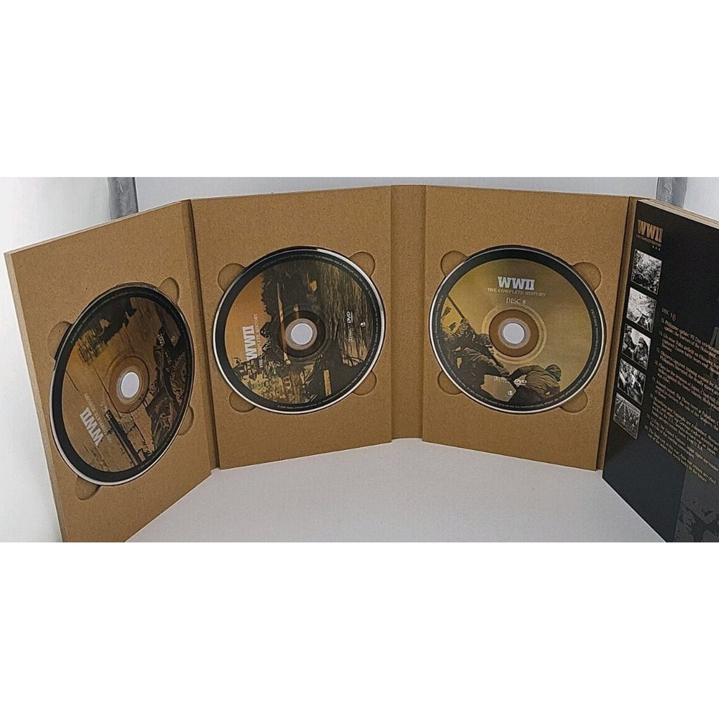 WWII: The Complete History (DVD, 2011, 10-Disc Set)