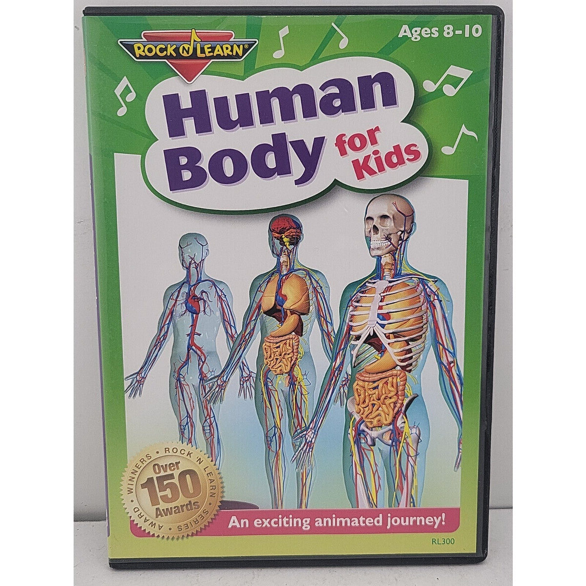 Rock N Learn Human Body For Kids DVD