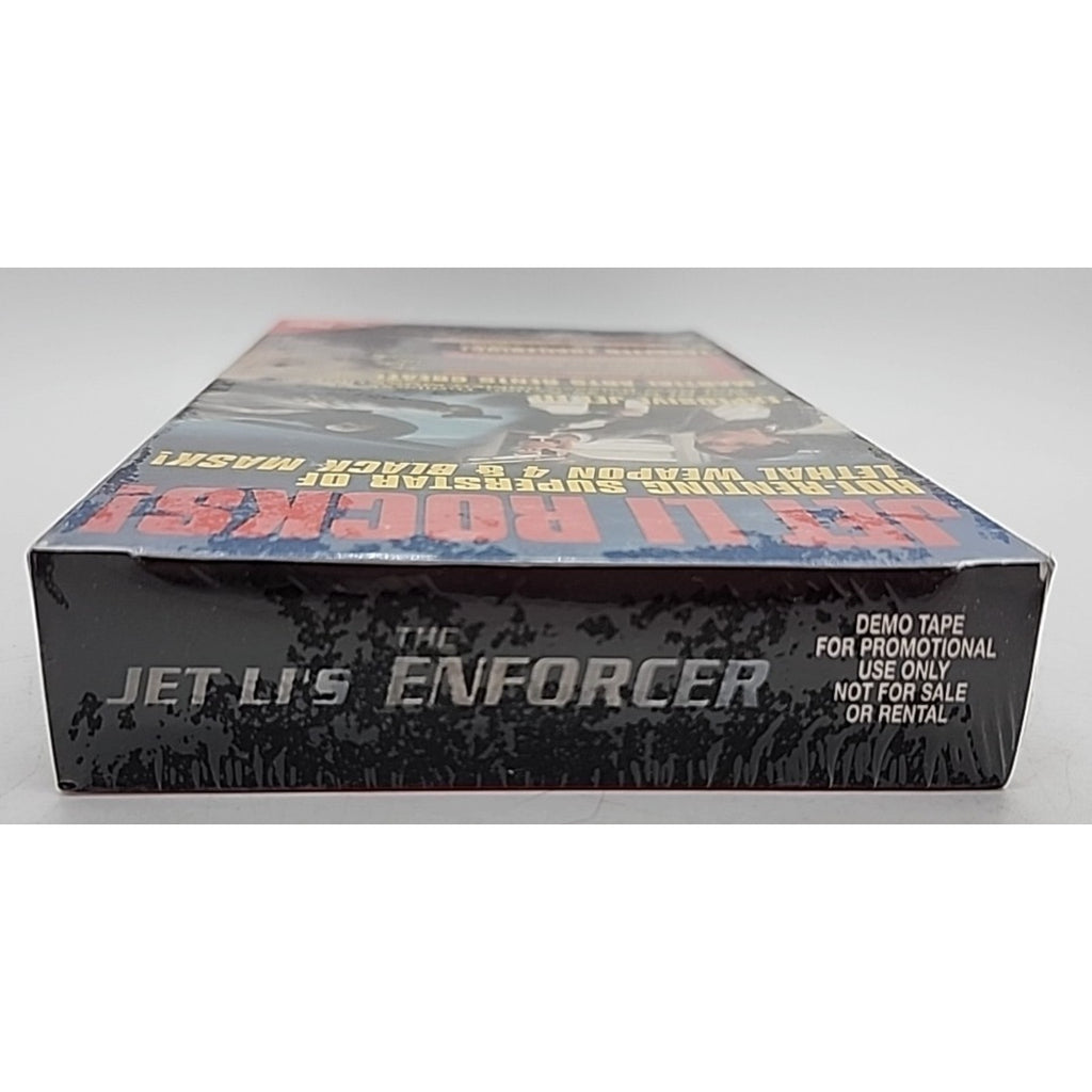 Jet Li's The Enforcer VHS Demo Promo Screener *Brand New*