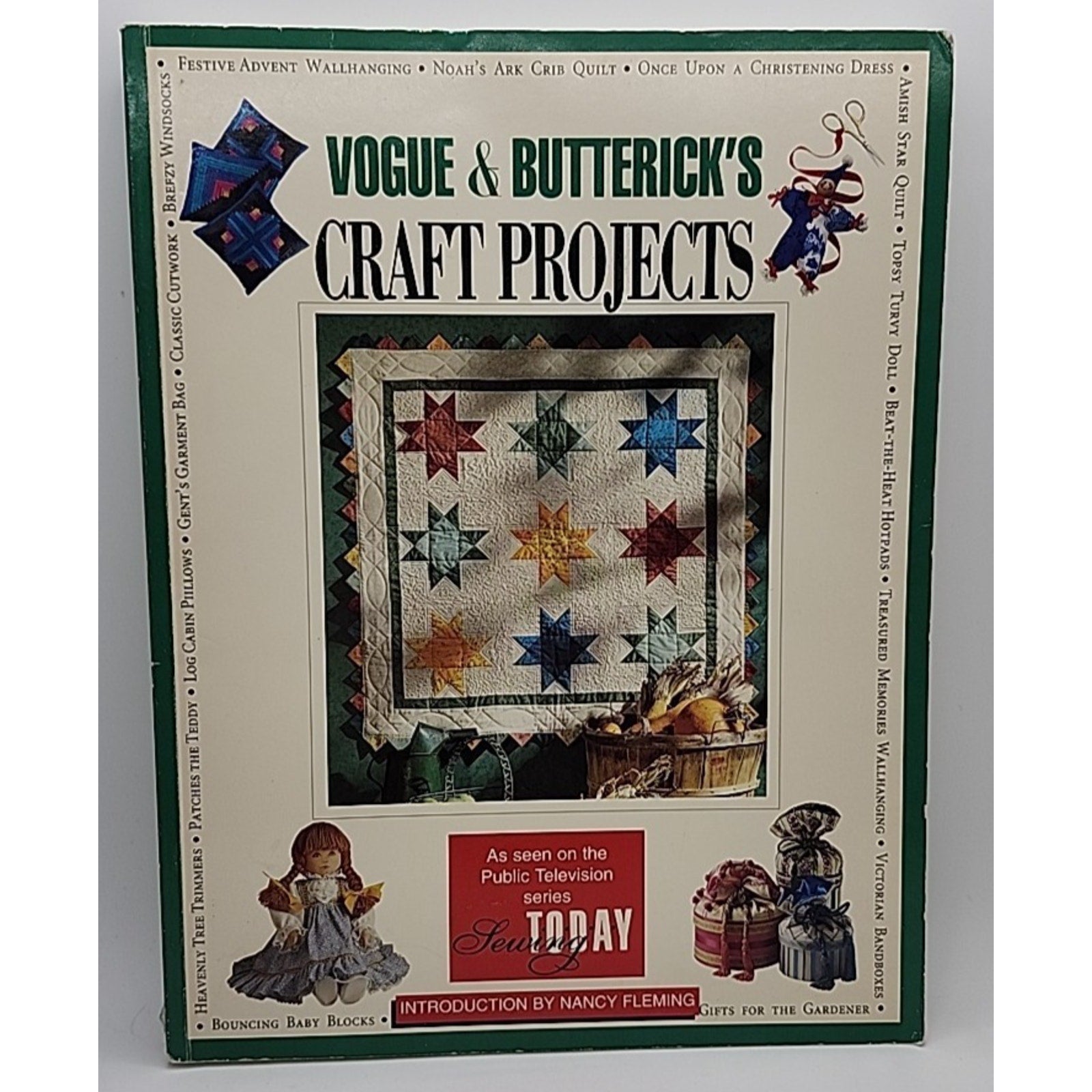 Vogue and Butterick's Craft Project by Nancy Fleming (1994, Trade Paperback)