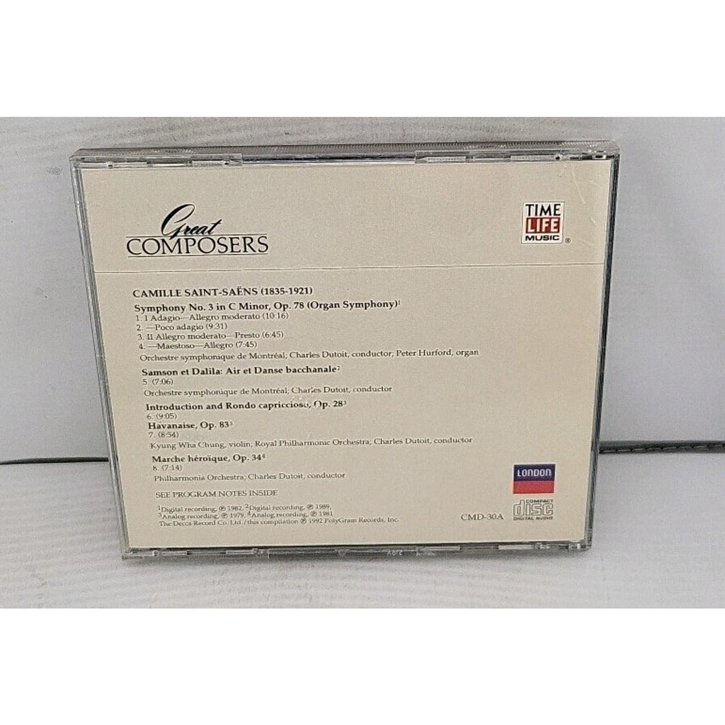 Saint Saëns Great Composers CD