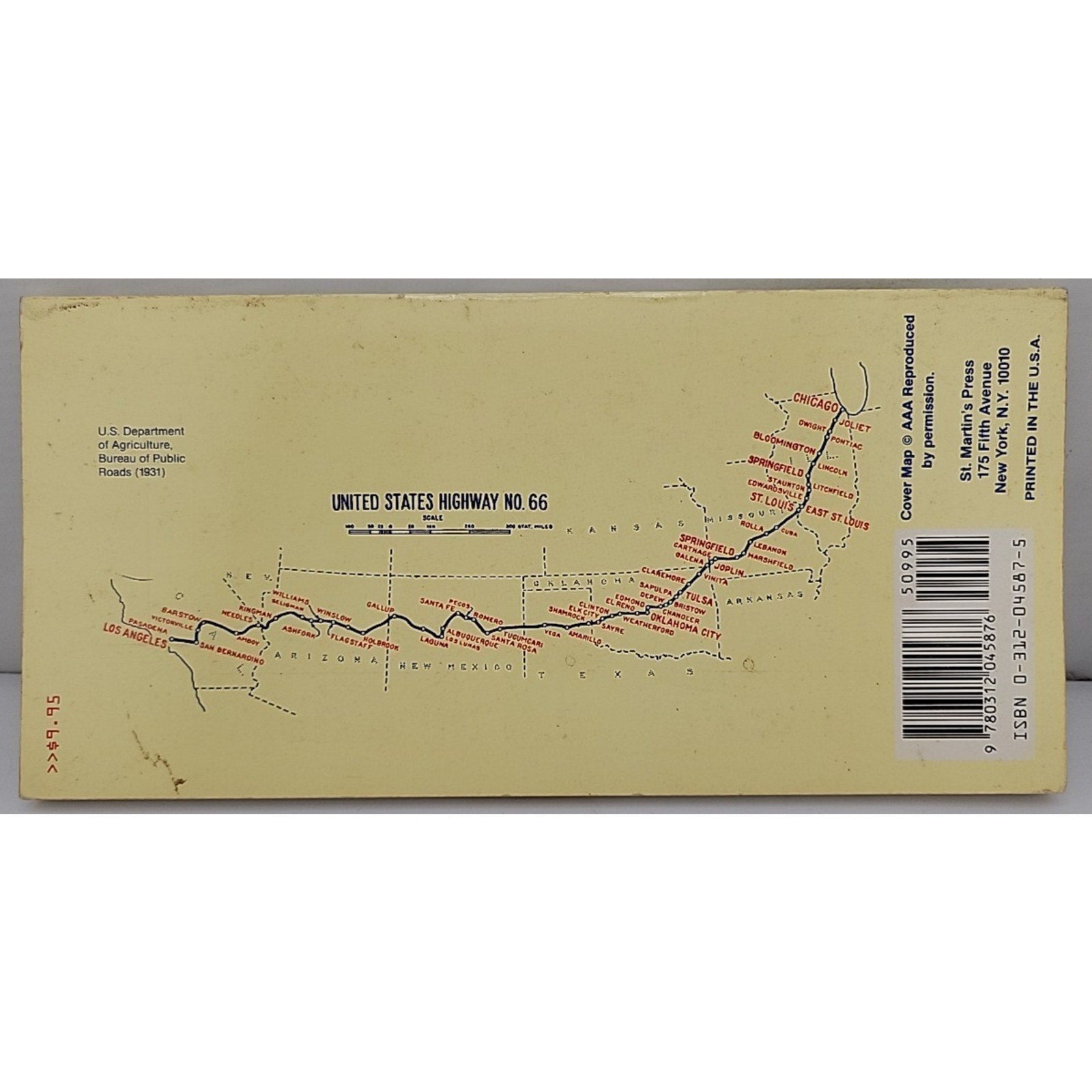 Route 66 Traveler's Guide and Roadside Companion by Tom Snyder (1990, Trade...