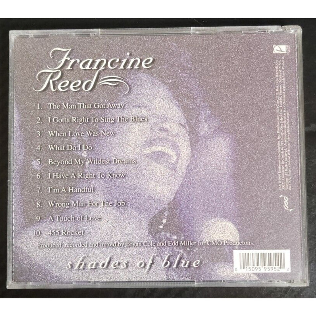 Shades of Blue by Francine Reed (CD, Sep-1999, Intersound)