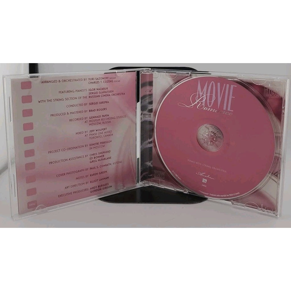 Movie Romance - Piano With String Orchestra CD