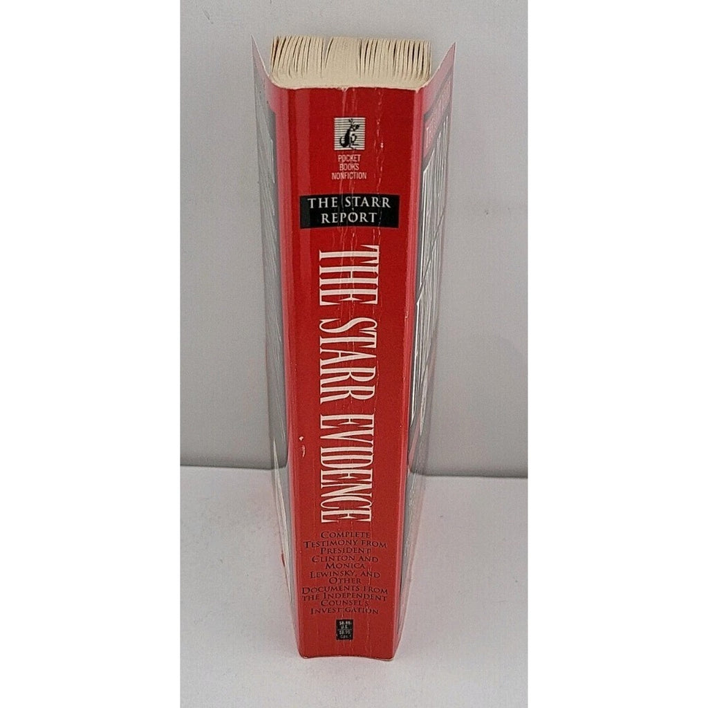Starr Evidence : Including the Complete Text of the Grand Jury Testimony of...