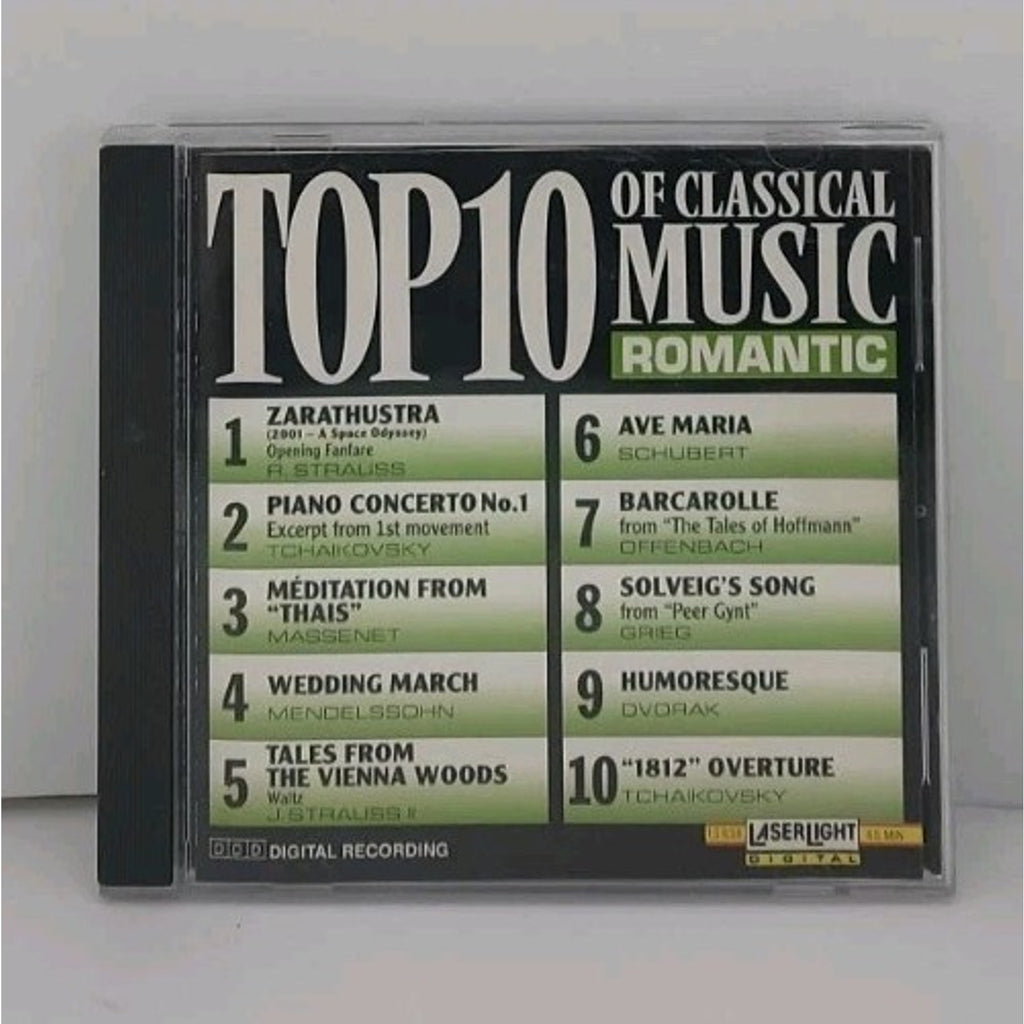 Top 10 Of Classical Music Romantic by Various (CD, 1990)
